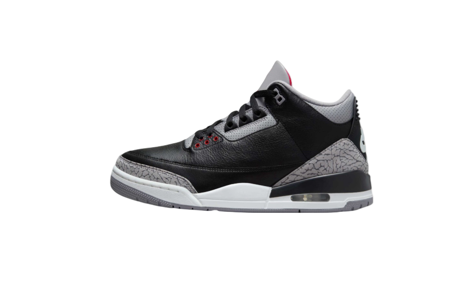 Jordan 3 Reimagined Black Cement