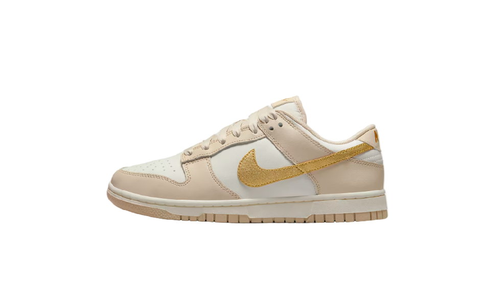 W Dunk Low Gold Swoosh