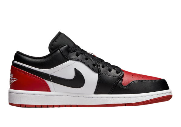 Air Jordan 1 Low Bred Toe 2023