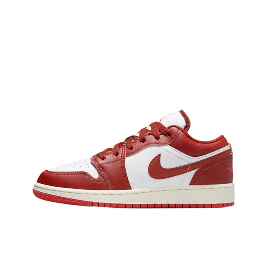Air Jordan 1 Low GS Dune Red