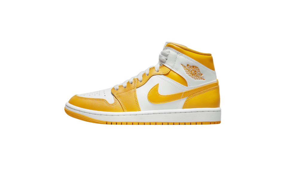W Jordan 1 Mid University Gold