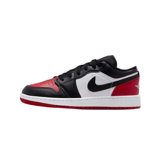 Air Jordan 1 Low GS Bred Toe 2023