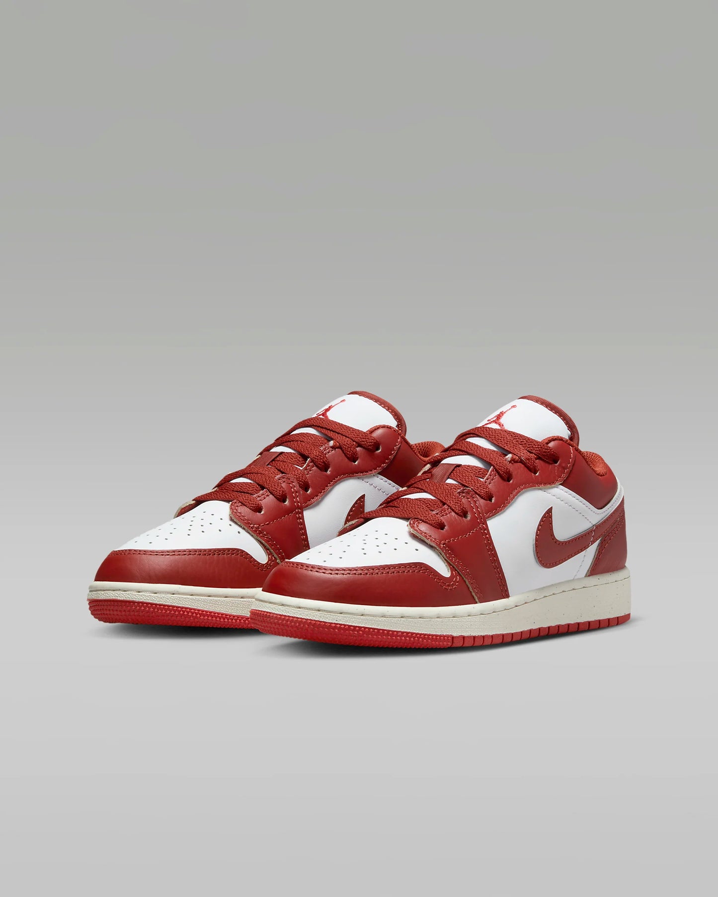 Air Jordan 1 Low GS Dune Red