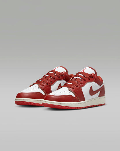 Air Jordan 1 Low GS Dune Red