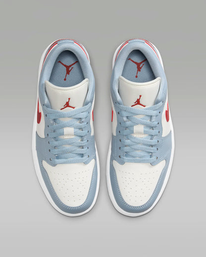 W Air Jordan 1 Low Blue Whisper